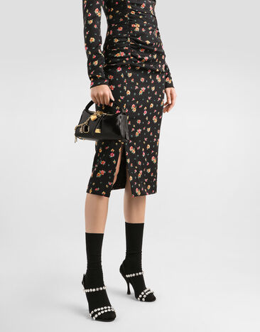 Dolce & Gabbana Mini Vittoria handbag with charms Multicolor BB7889A0070