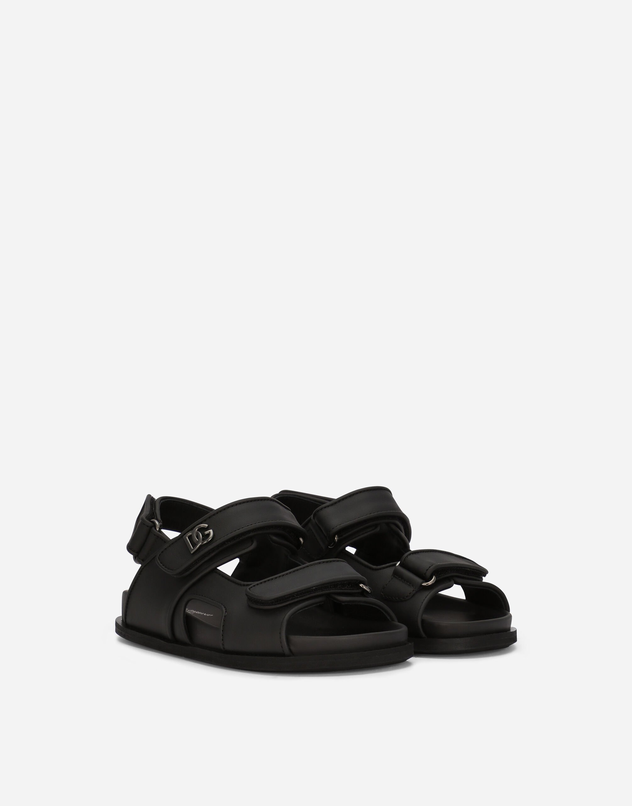 SANDALO in Black for Men Dolce Gabbana