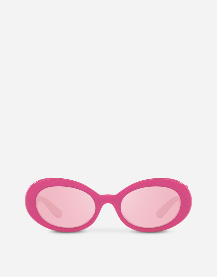 Dolce & Gabbana Sonnenbrille DG Crossed Fuchsia VG4006VP94Z