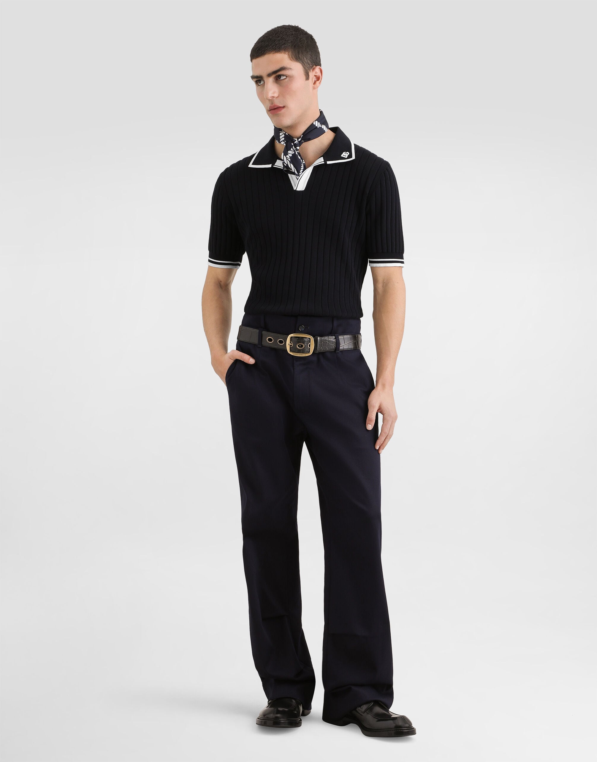 Multicolorのメンズ コットン ポロシャツ | Dolce&Gabbana®