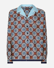 Dolce & Gabbana Printed silk shirt Multicolor G5LI1DG8KP6