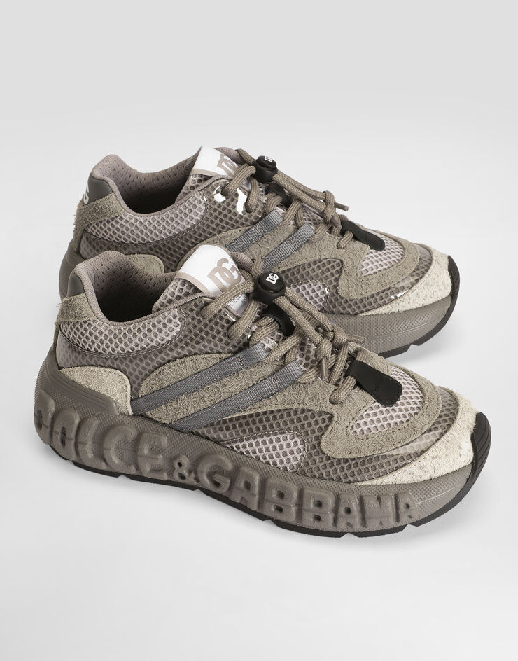 Dolce & Gabbana DG Bounce 12 sneakers in split calfskin Dolce & Gabbana DG Bounce 12 sneakers in split calfskin DA5356A0588