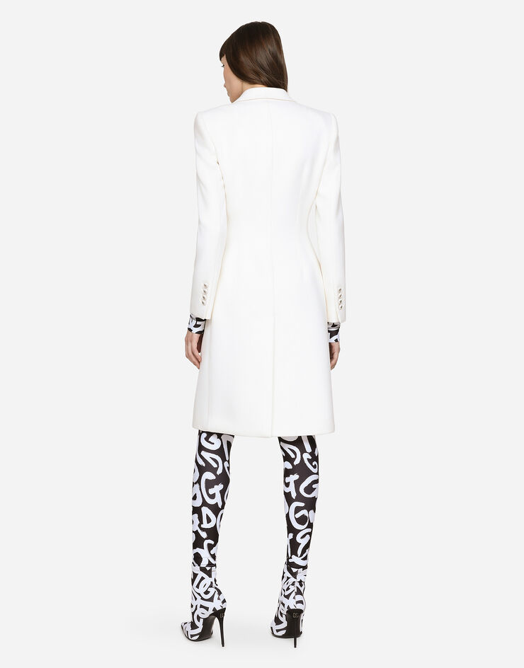 Dolce & Gabbana CAPPOTTO Bianco F0Q41TFU3A1