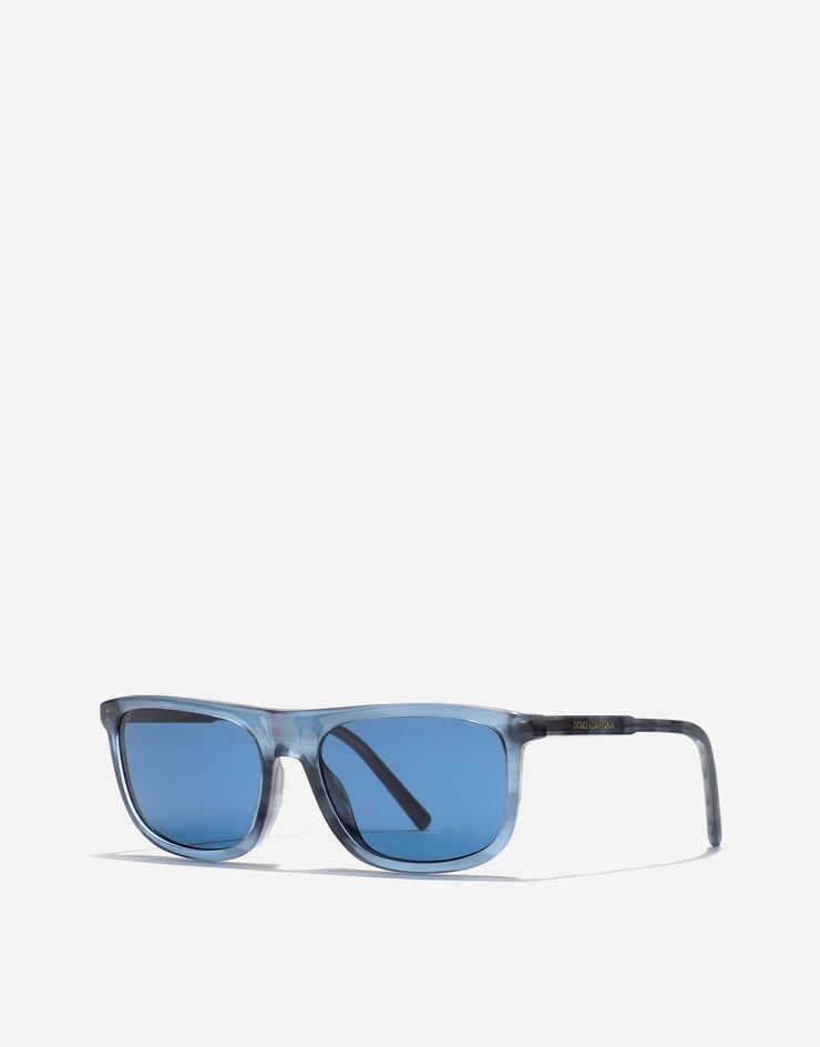 Dolce & Gabbana Everyday Sunglasses Dolce & Gabbana Everyday Sunglasses Transp blue on striped blue VG4542VP280