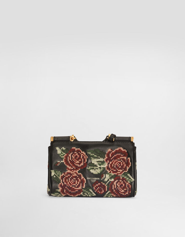 Dolce & Gabbana 미니 핸드백 My Sicily 파인 스티치 자수 장식 멀티 컬러 BB7864B3T63