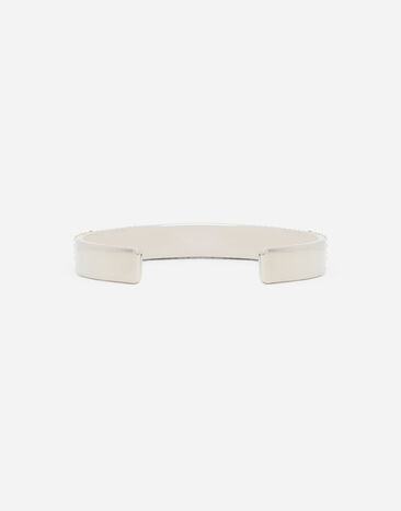 Dolce & Gabbana Bracelet rigide « Marine » Argent WBQ1M6W1111