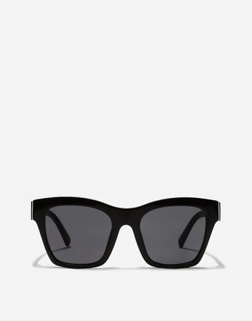 Dolce & Gabbana DG Crossed Sunglasses Black VG4512VP187