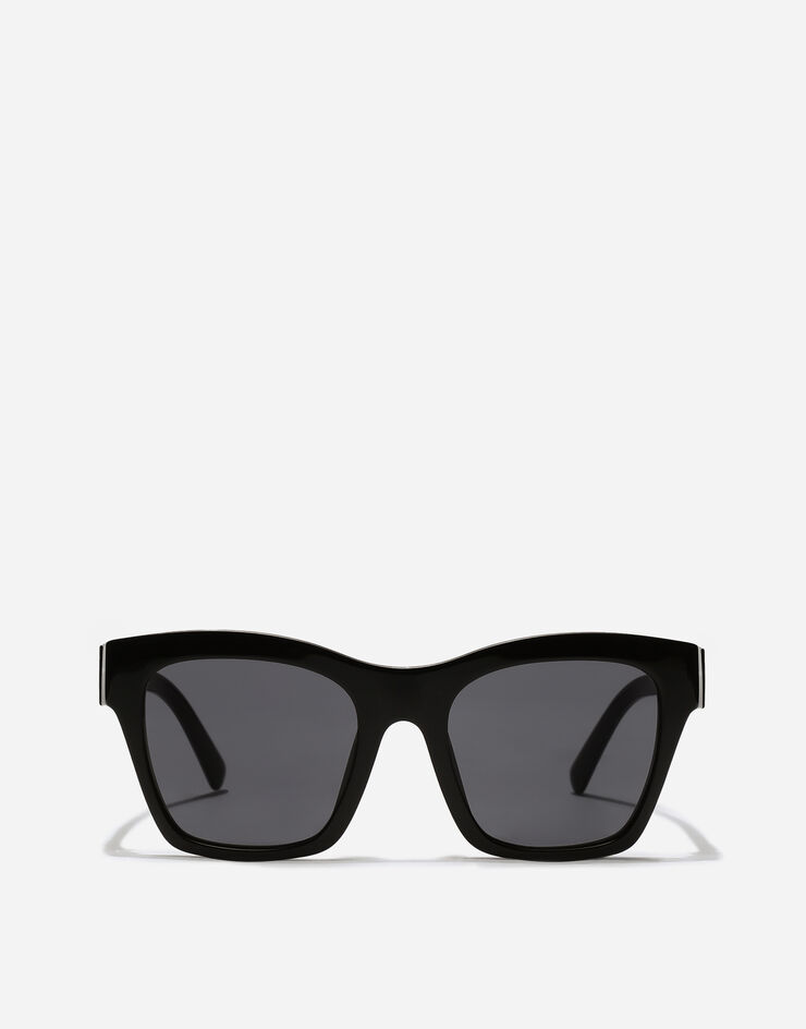 Dolce & Gabbana DG Crossed Sunglasses Black VG4512VP187