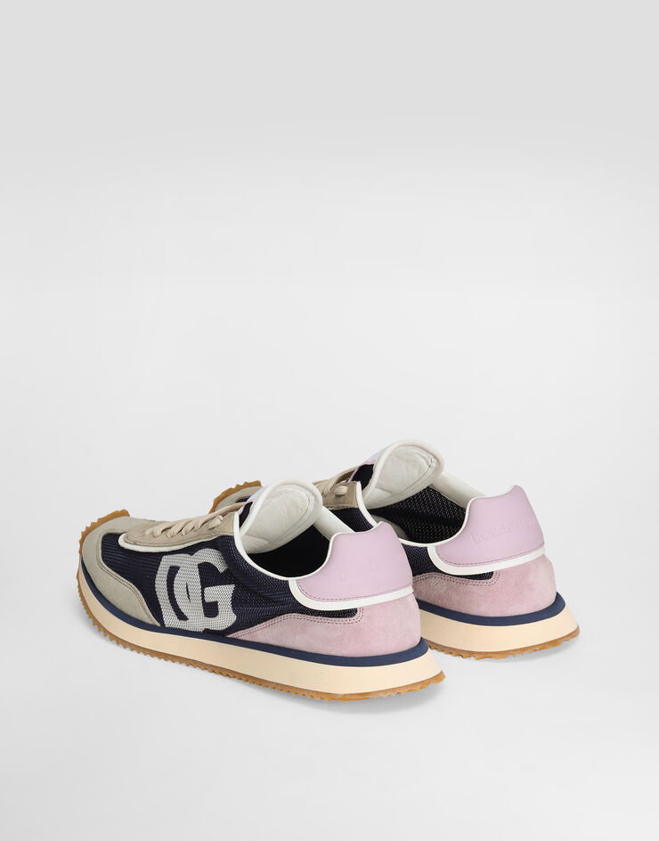 Dolce & Gabbana Zapatilla DG CUSHION en mezcla de materiales Azul CK2288A9253