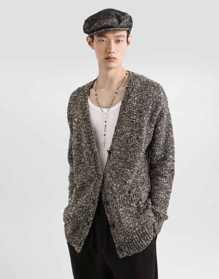 Dolce & Gabbana Wool cardigan Multicolor GXVE6TJGMC5