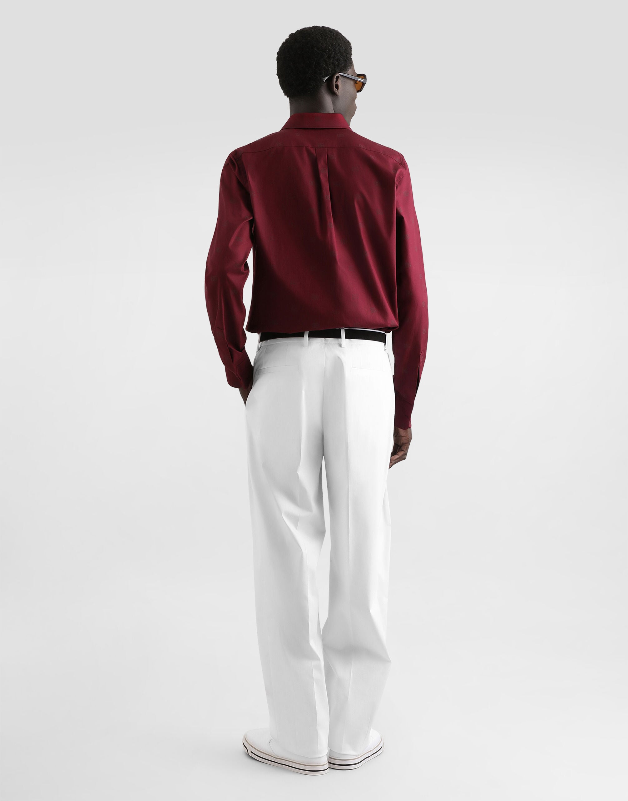 Logo-print martini poplin shirt - thumbnail 3