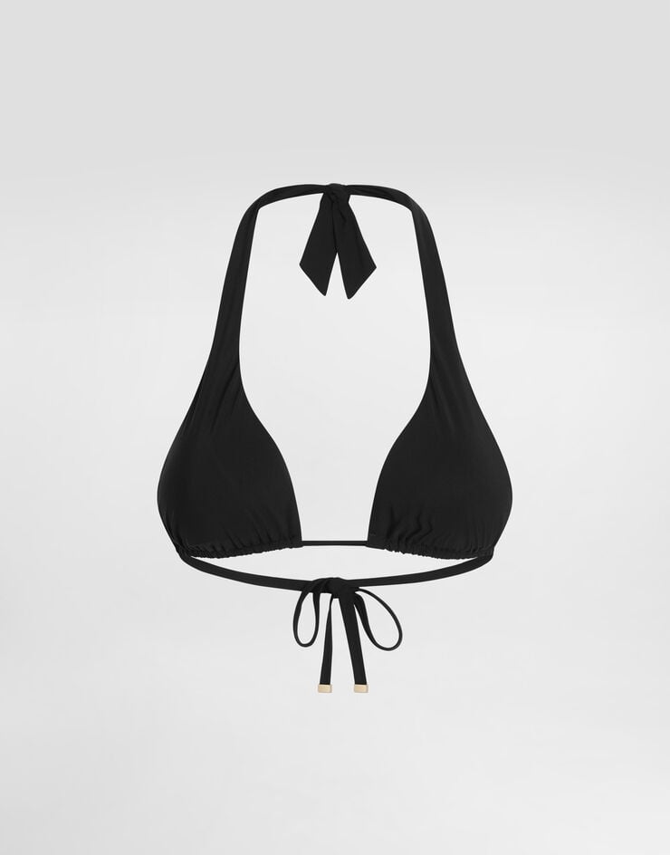 Dolce & Gabbana توب بكيني مثلثي بحشوة أسود O1A01JONO12