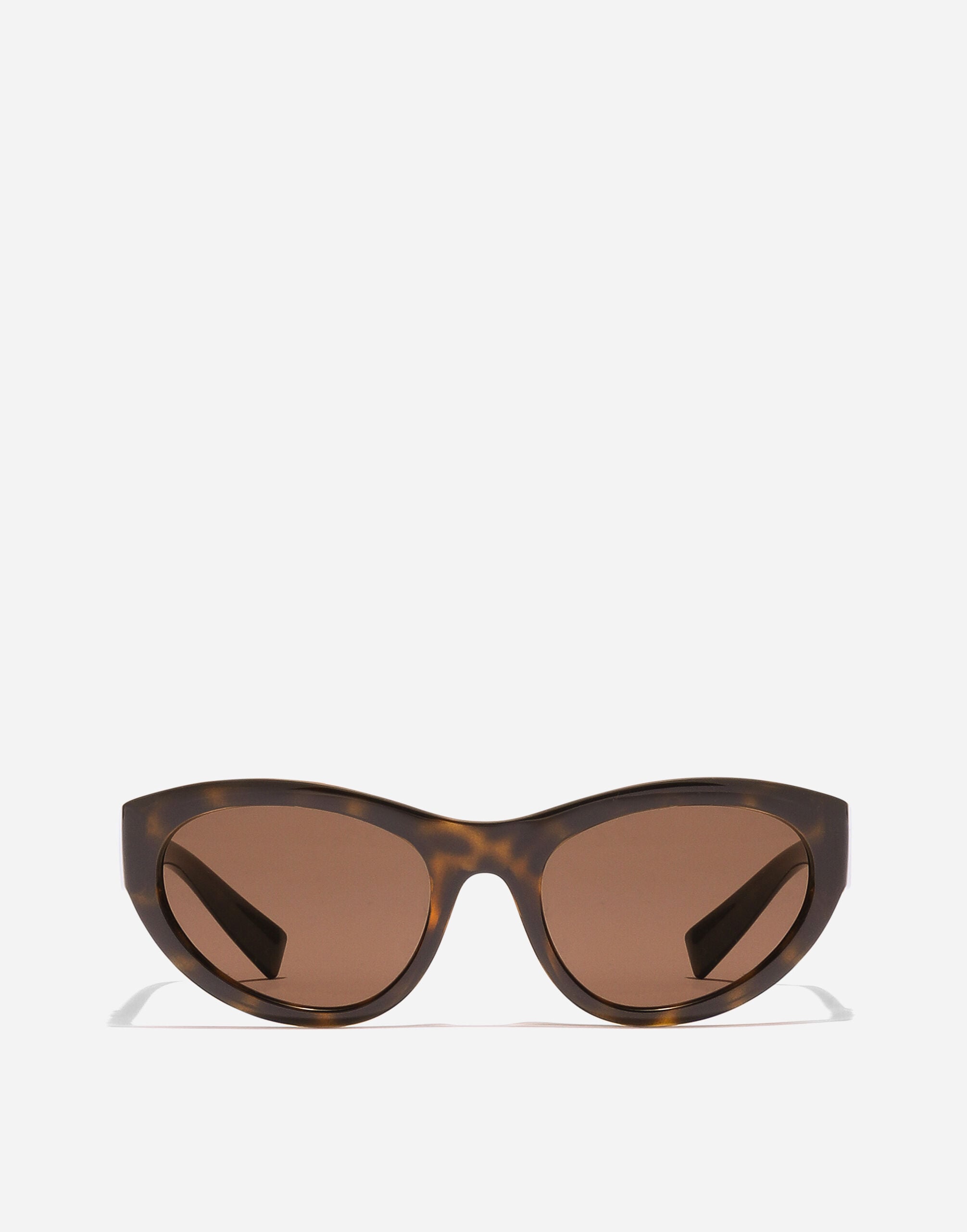DG Crossed Sunglasses in Havana for Women | Dolce&Gabbana® US