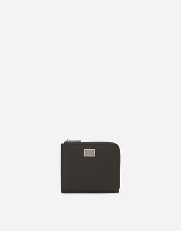 Dolce&Gabbana カードホルダー Dauphineカーフスキン グレー BP3273AG219