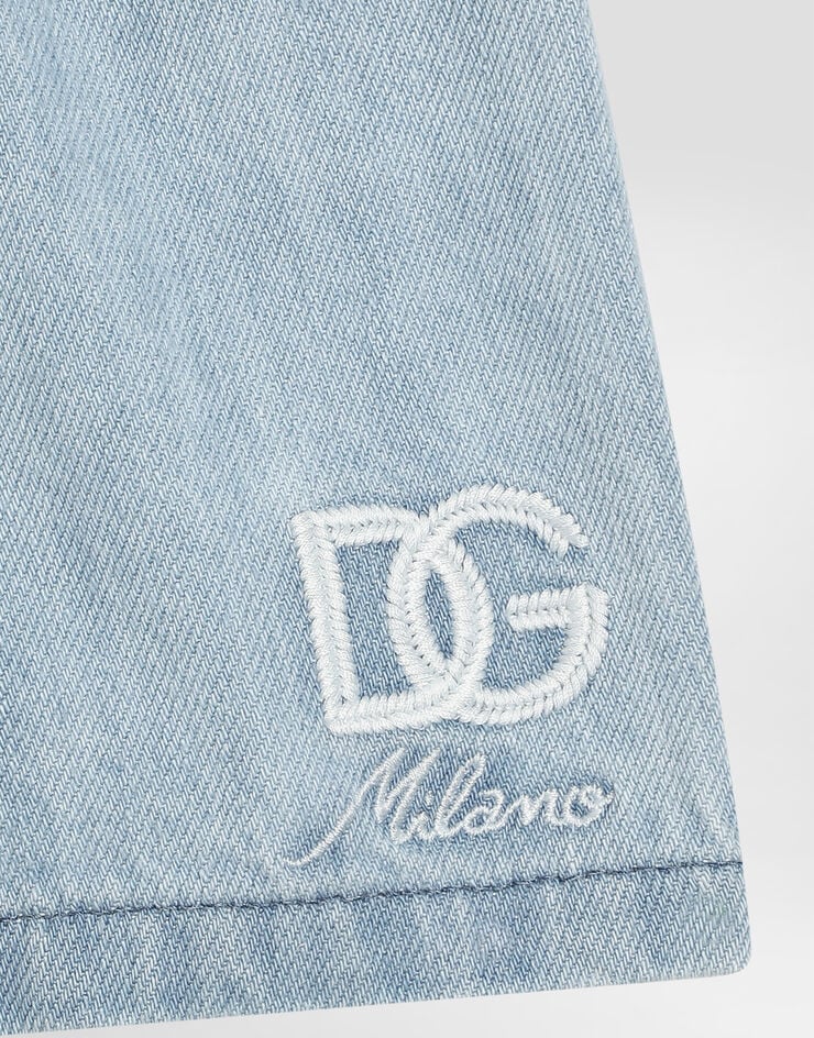 Dolce & Gabbana Denim bermuda shorts Multicolor L13Q60LDD31