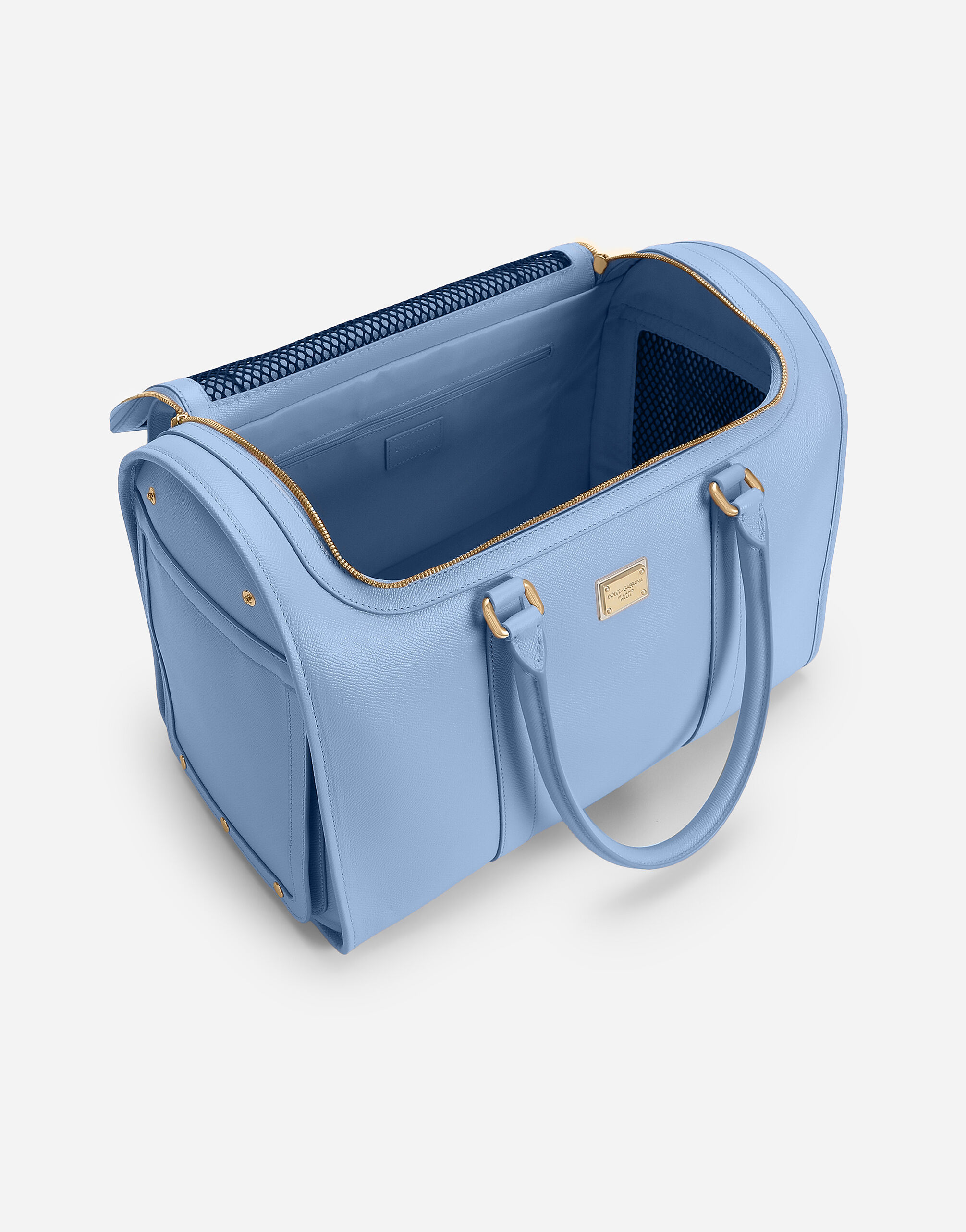 Dog carrier in Azure | Dolce&Gabbana® US