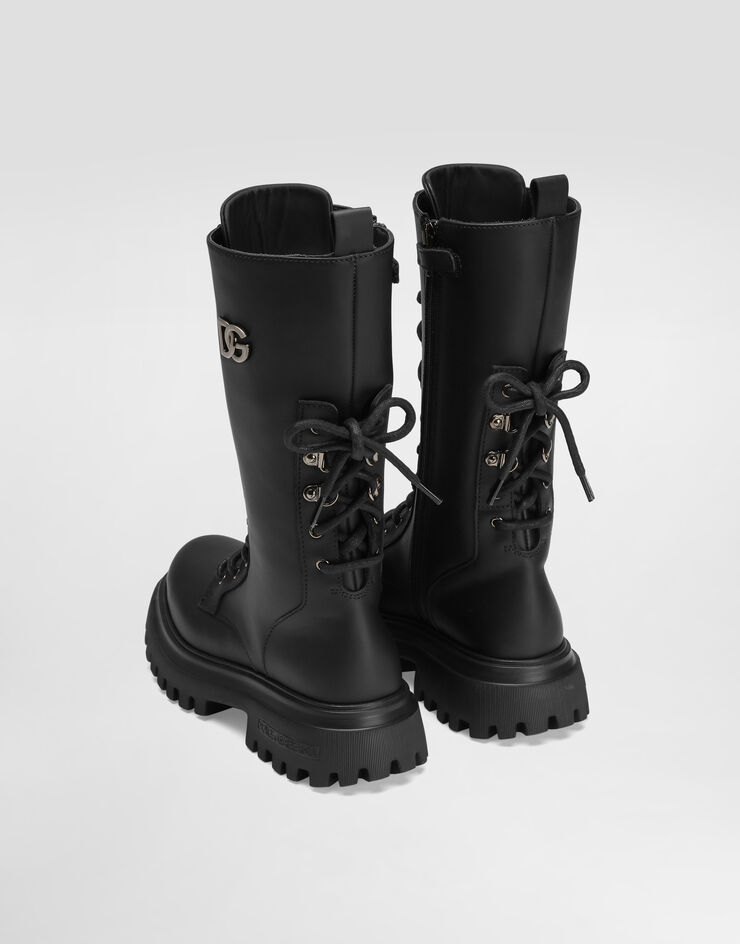 Dolce & Gabbana Nappa calfskin boots Black D11342A6379