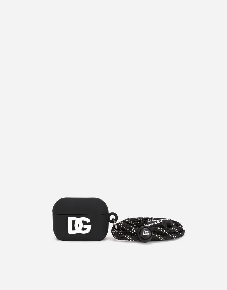 Dolce & Gabbana Rubber AirPods Pro case with DG logo Multicolor BP3112AW401