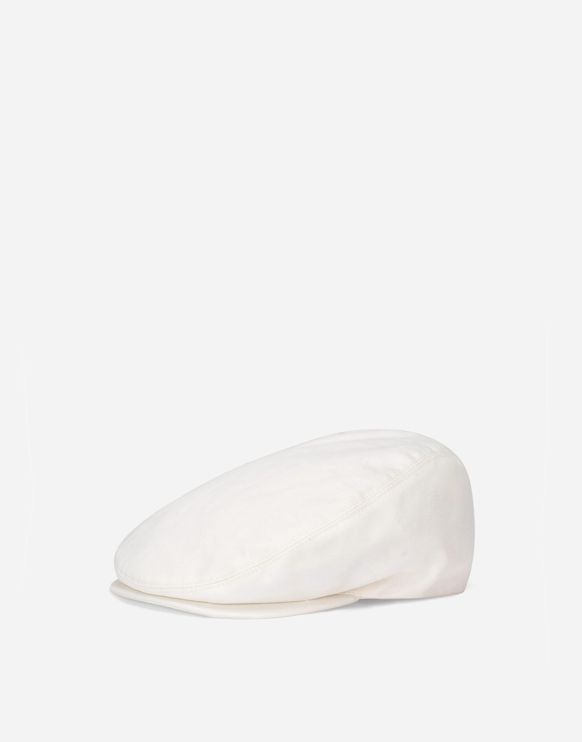White cotton flat cap store