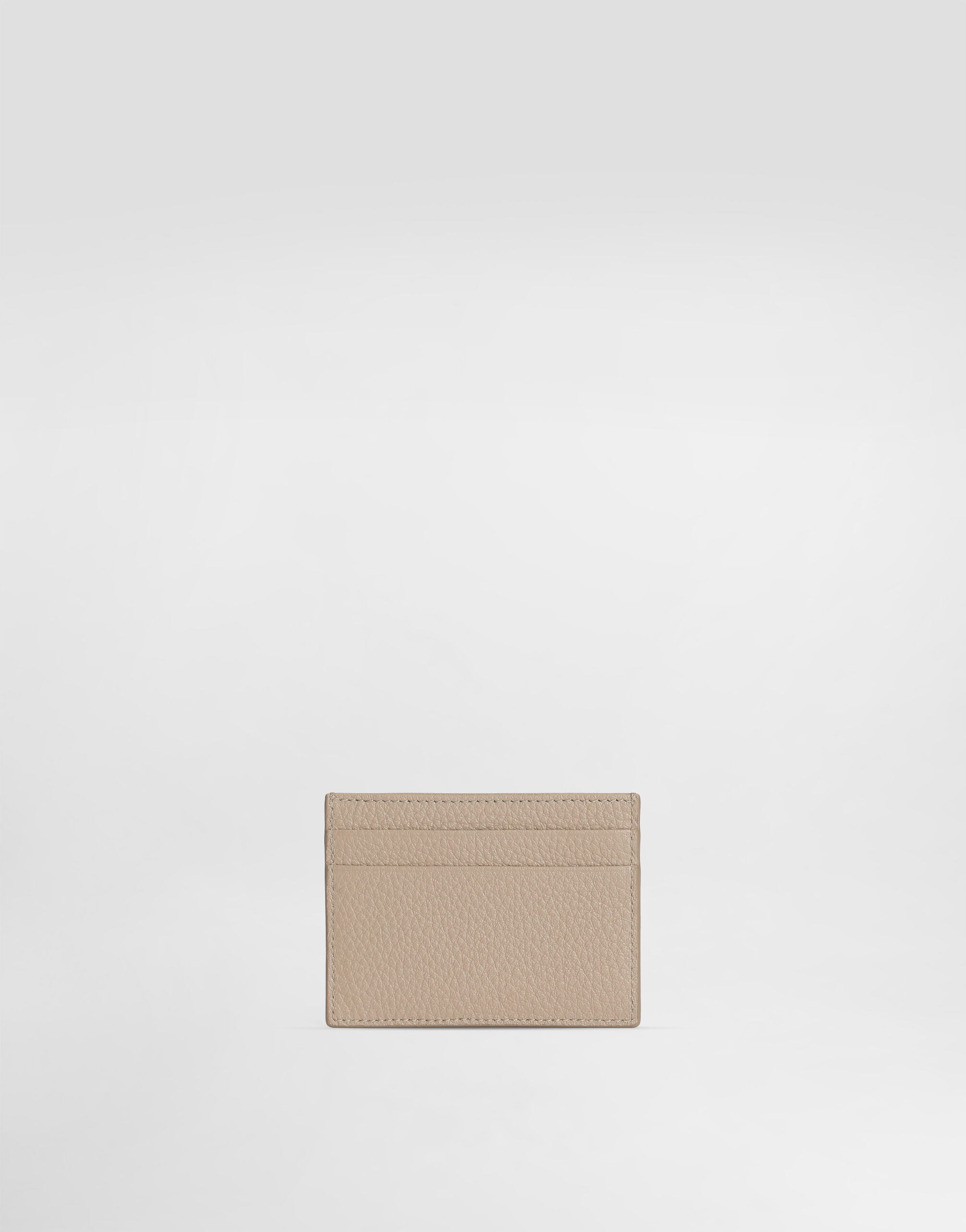 Calfskin card holder with logo