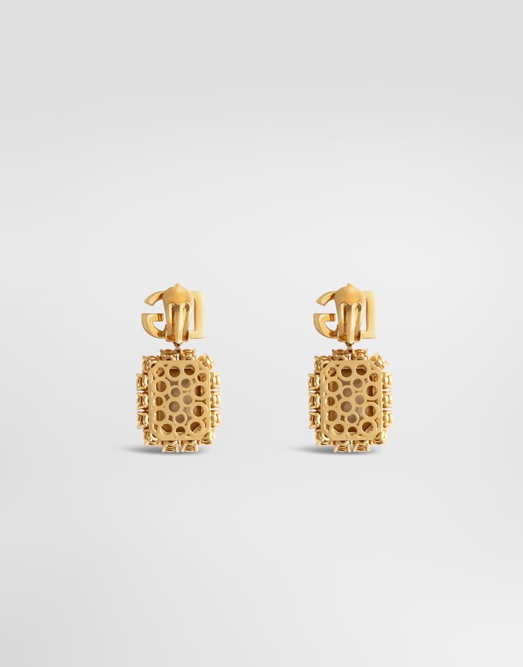 Dolce & Gabbana Earrings with stones Gold WET2X1W1111