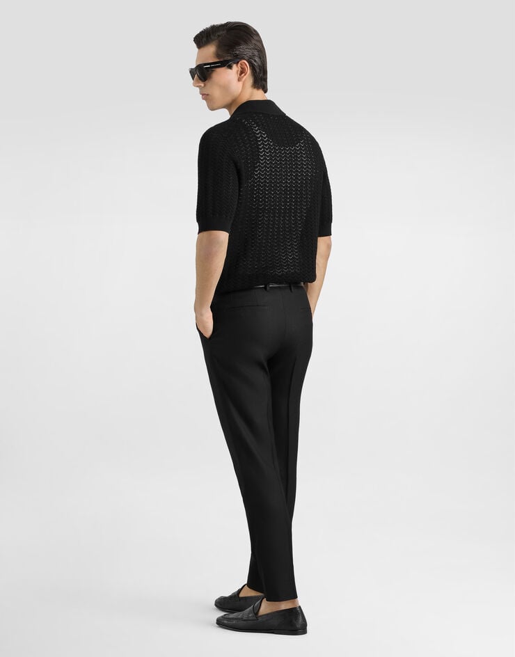 Dolce & Gabbana Viscose trousers Dolce & Gabbana Viscose trousers Black GY6FETFU8CQ