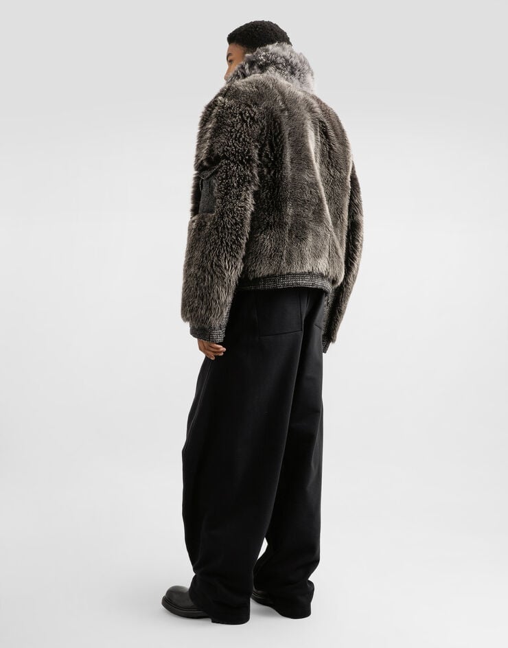 Dolce & Gabbana Wool turtleneck Grey GXW65TJFMLE