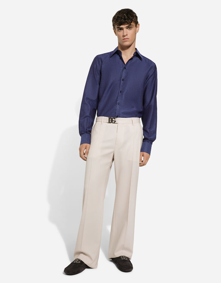 Dolce & Gabbana CAMICIA Blu G5LH9ZFUTB6