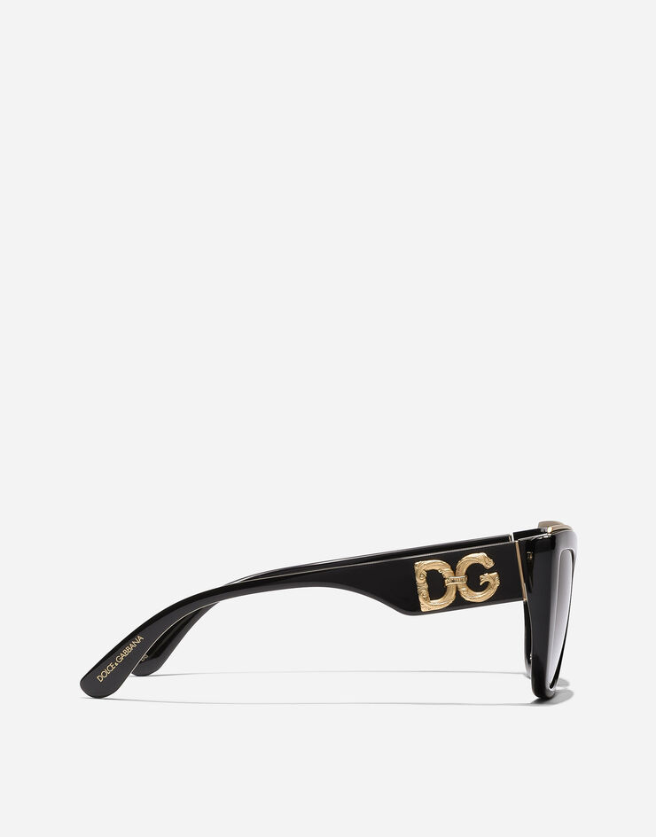 Dolce & Gabbana نظارة شمسية DG أموريه أسود VG6144VN18G
