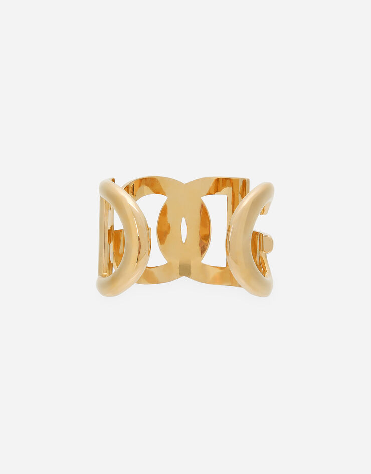 Dolce&Gabbana Rigid bracelet with DG logo Gold WBP6L2W1111