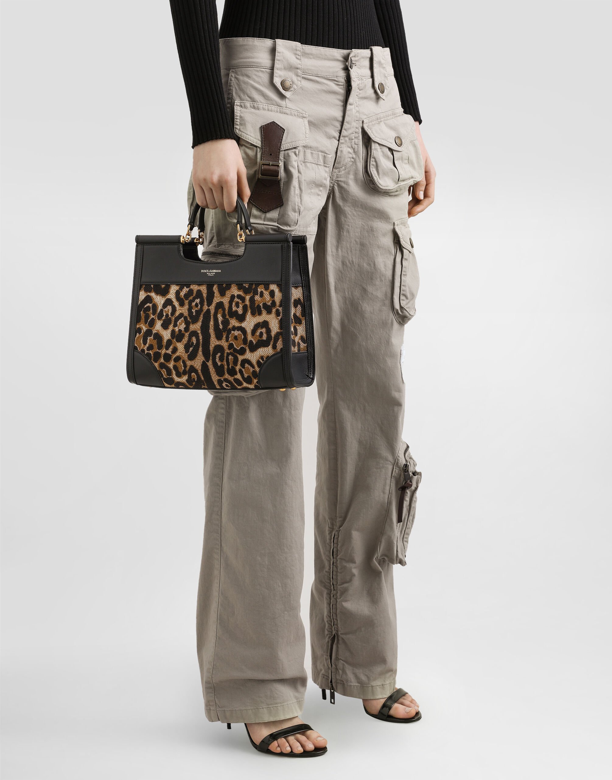 【DOLCE&GABBANA】SICILY スモール ショッピングバッグ マルチカラーのウィメンズ Small Sicily shopper | Dolce&Gabbana®