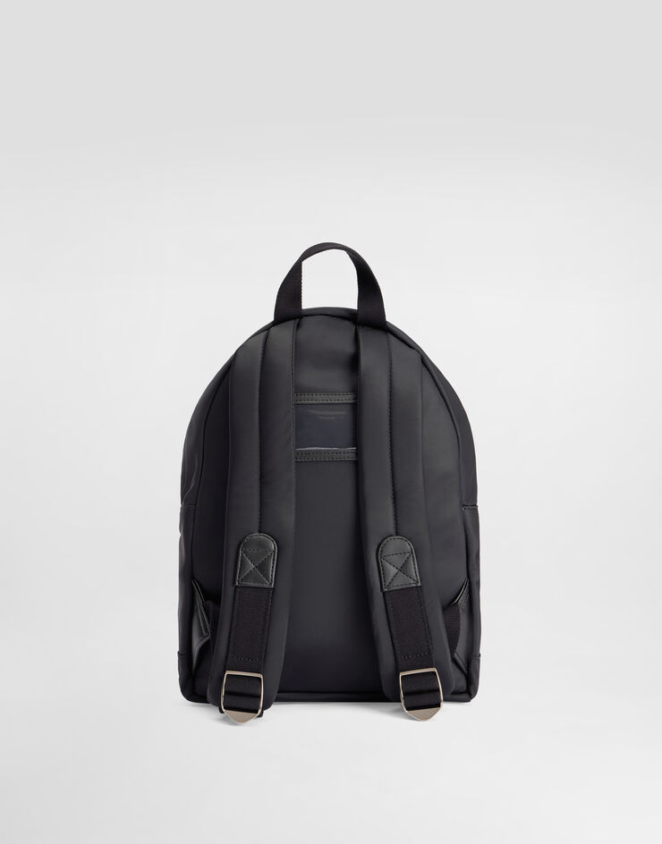 Dolce & Gabbana Nylon backpack with logo Black EM0147A0567