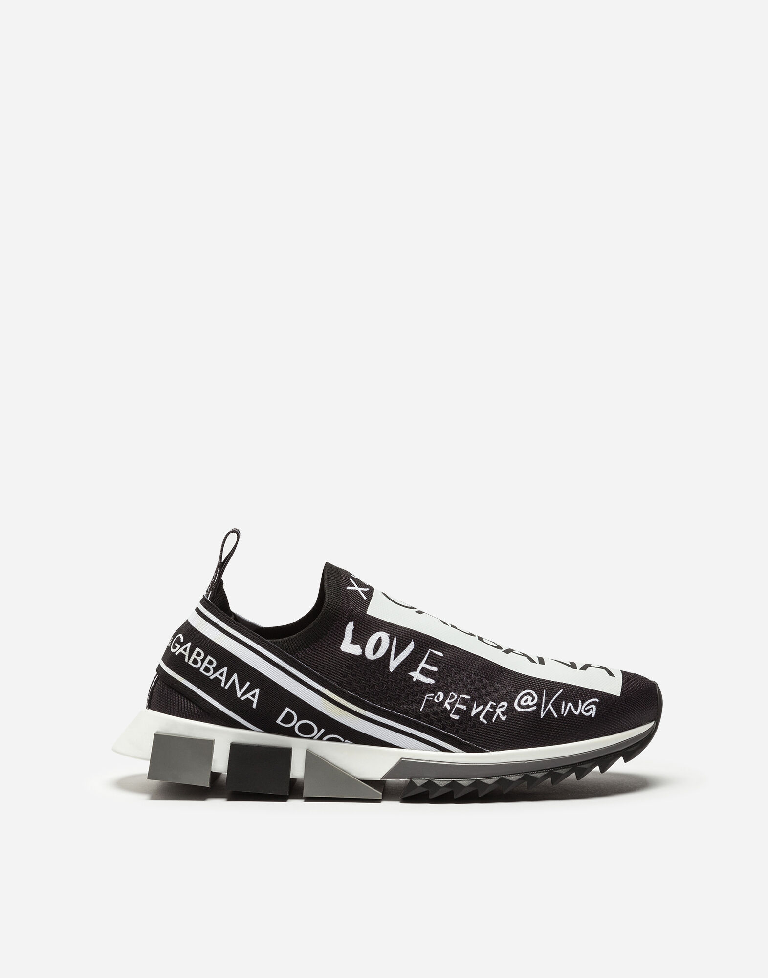 Dolce & gabbana sneakers in sorrento graffiti print sale