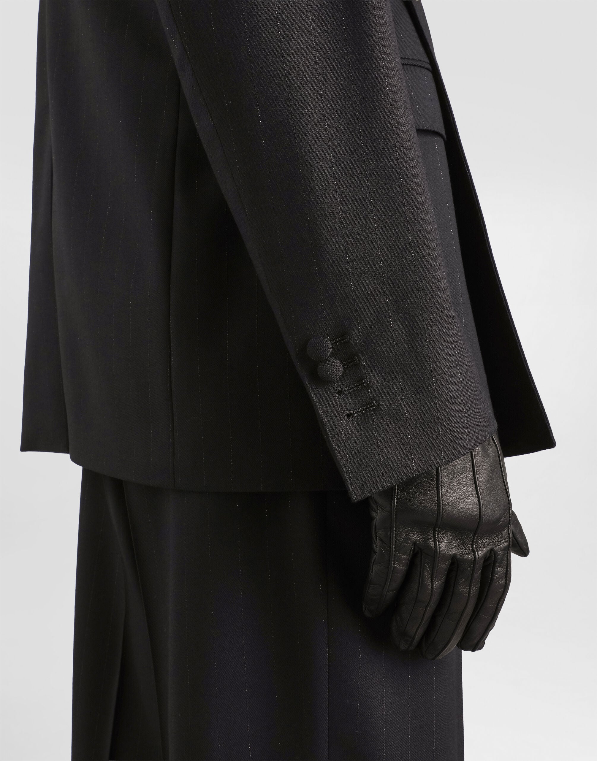 Sicilia double-breasted pinstripe wool jacket - thumbnail 5