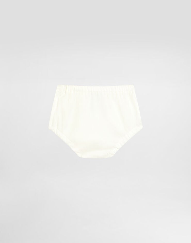 Dolce & Gabbana DG Jacquard and polka dot dress Multicolor L2JDB3FJ7EA