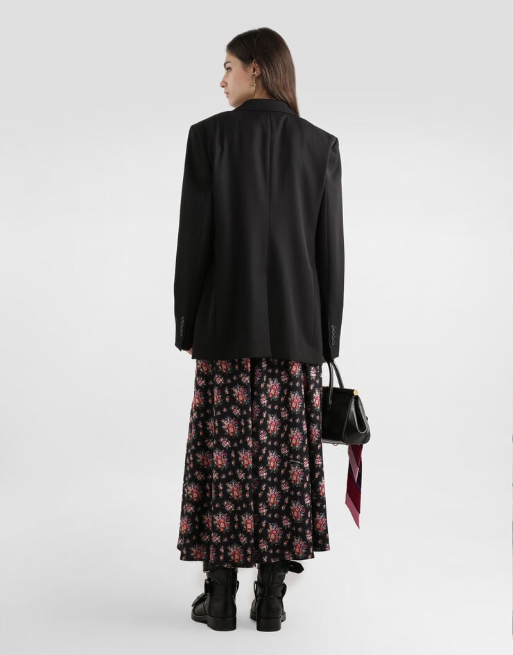 Dolce & Gabbana Falda con estampado de ramos de flores Dolce & Gabbana Falda con estampado de ramos de flores Multicolor F4DCPTFSA78