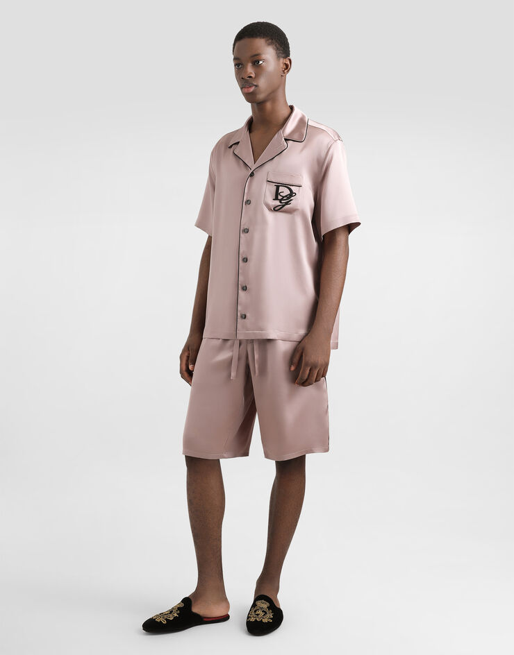 Dolce & Gabbana Silk shorts Lilac GV5MAZFU1AU