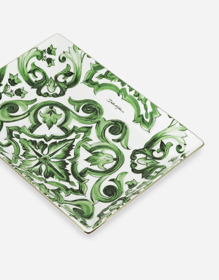 Dolce & Gabbana Porcelain Trinket Dish Multicolor TCC199TCAMT