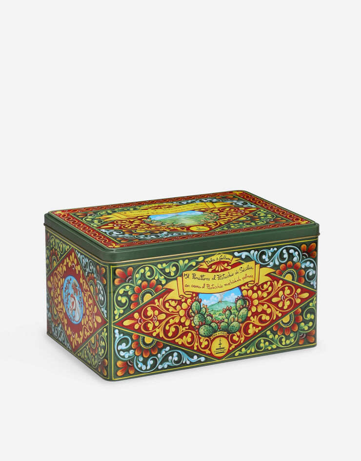 Dolce & Gabbana PANETTONE AL PISTACCHIO DI SICILIA. CON CREMA DI PISTACCHIO MORBIDA DA SPALMARE Vert PN0501GRE20