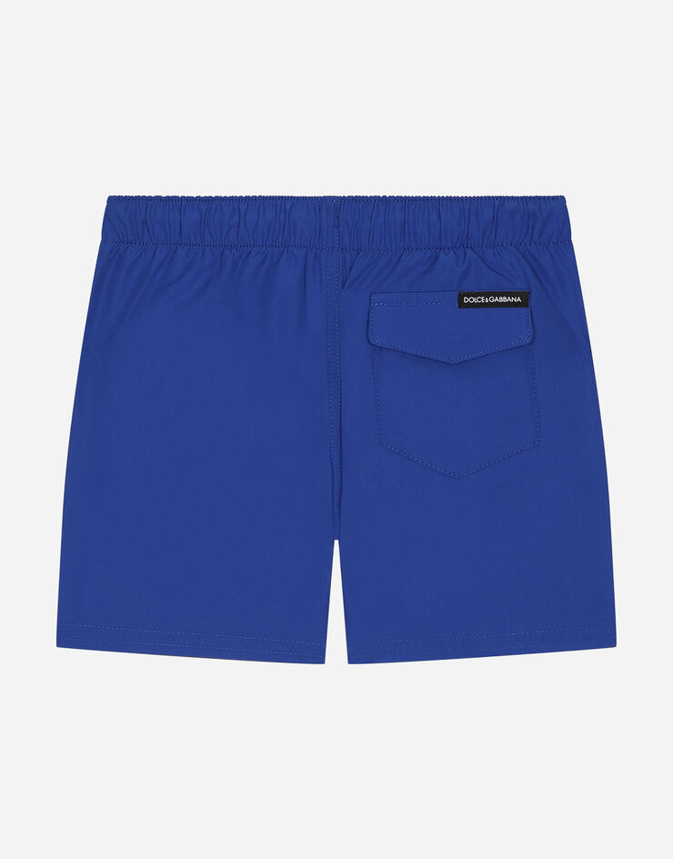 Dolce & Gabbana Nylon swim trunks  ブルー L1J818G7KM9