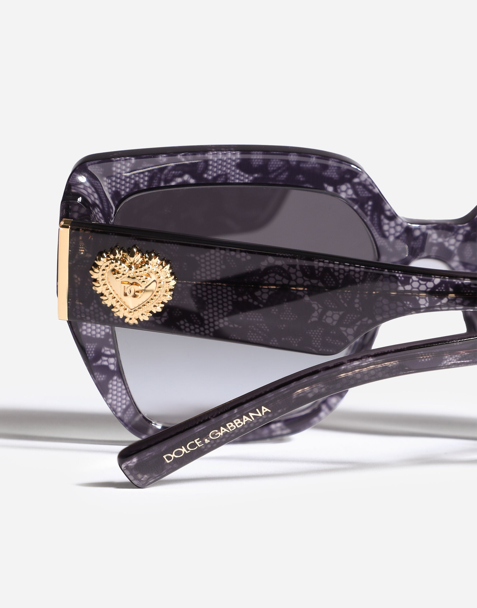 Devotion Sunglasses in Print black lace for Women | Dolce&Gabbana® US