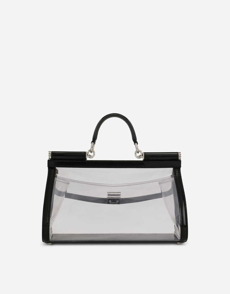 Dolce & Gabbana KIM DOLCE&GABBANA Удлиненная сумка Sicily с короткой ручкой черный BB7117AM851
