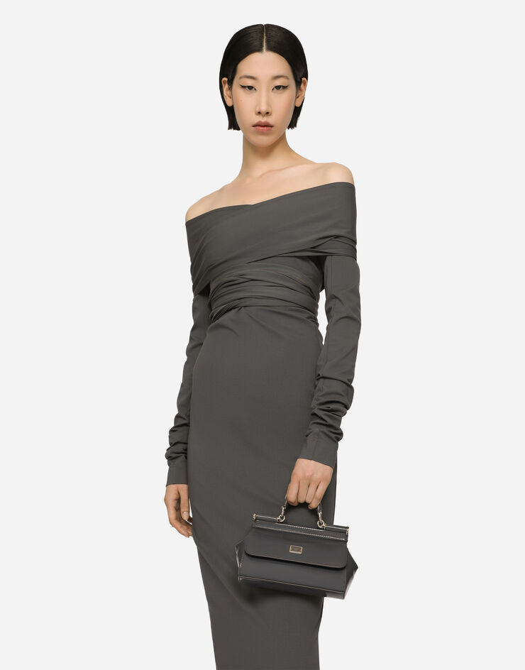 Dolce & Gabbana حقيبة يدSicily  صغيرة رمادي BB7116AI413