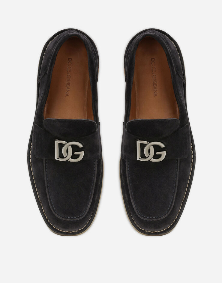 Dolce & Gabbana Suede loafers Blue A50601AS707