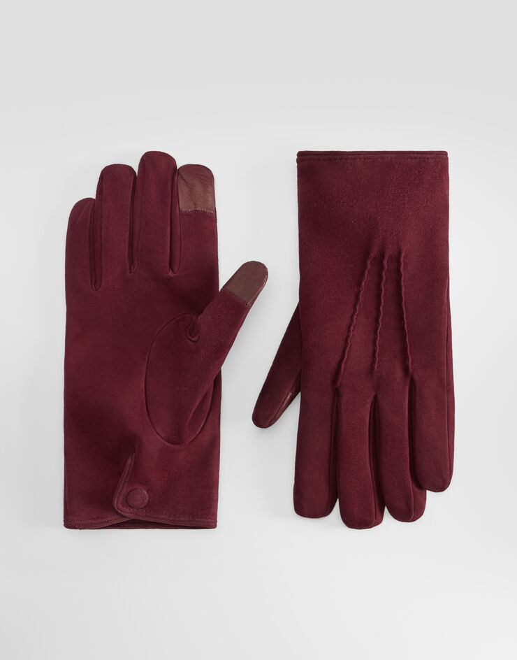 Dolce & Gabbana Suede gloves Dolce & Gabbana Suede gloves Multicolor BG0191A0845
