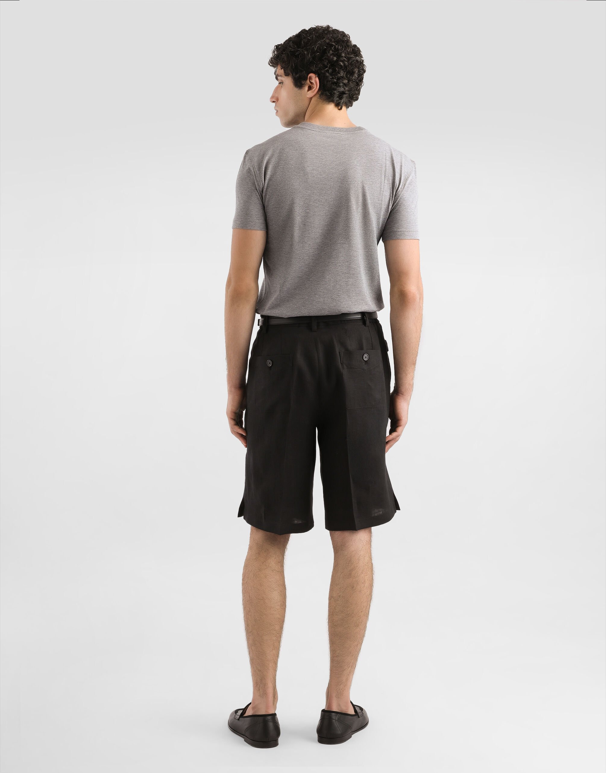 cotton t-shirt with print in Grey for Men | Dolce&Gabbana® US