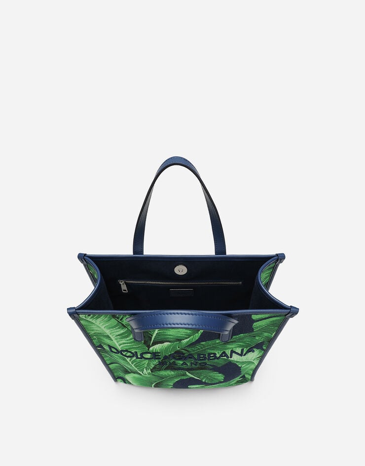 Dolce & Gabbana 小号印花帆布购物袋 版画 BM2259AQ061