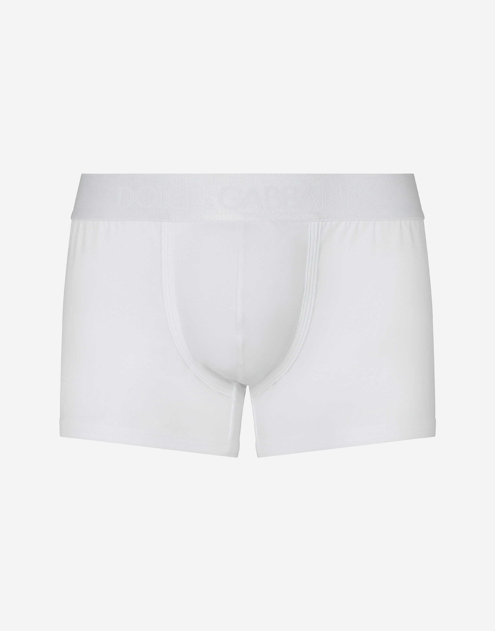 Dolce & Gabbana Two-way-stretch jersey regular-fit boxers White M9C03JONN95