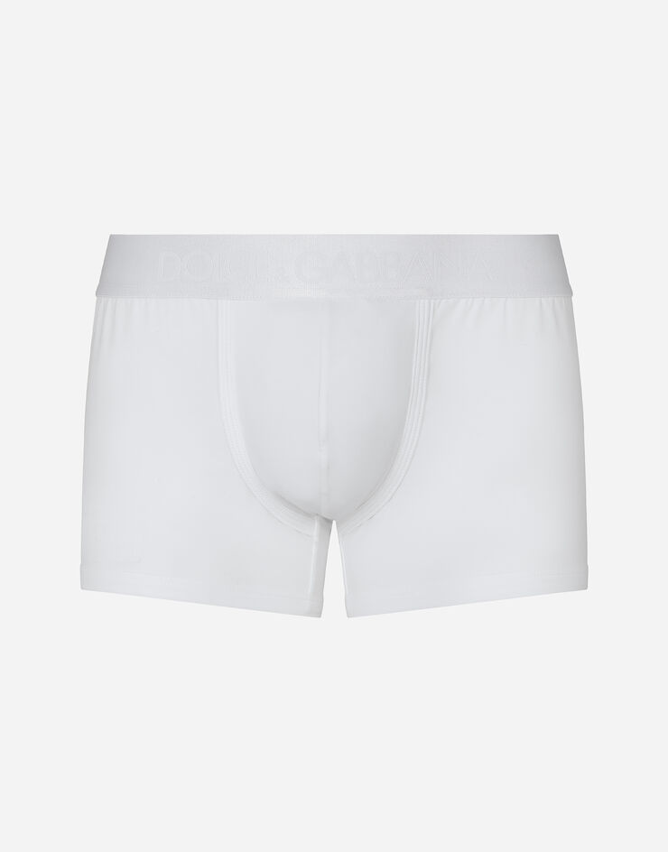 Dolce & Gabbana Two-way-stretch jersey regular-fit boxers White M4F26JOUAIG
