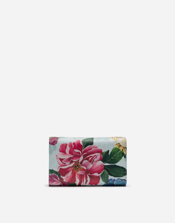Dolce & Gabbana DAUPHINE CALFSKIN MINI BAG WITH FLORAL PRINT STAMPA FLOREALE BI1275AJ866